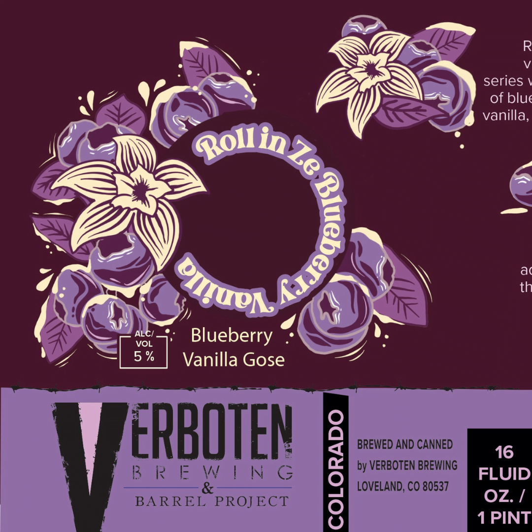 Read more about the article BEER RELEASE: Roll In Ze Blueberry Vanilla – Gose